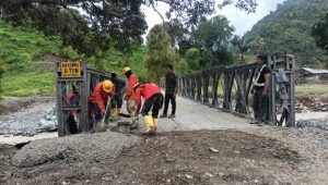 Respon MDA untuk Normalisasi Jembatan dan Akses Jalan Penghubung Warga di Kecamatan Latimojong Foto: Dok. MDA