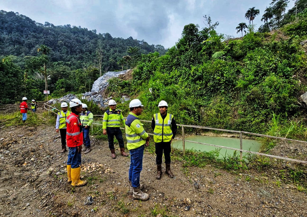 Verifikasi Lapangan Balai Gakkum LHK Wilayah Sulawesi di PT. Masmindo Dwi Area (MDA). Foto: Dok. MDA