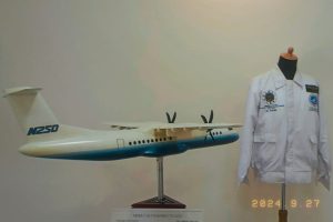 Replika pesawat di Museum B.J Habibie Parepare. Dok: Azwar Radhif