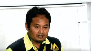 Tri Adi Sugiarto, Plant Manager Sekaligus Acting KTT PT. Masmindo Dwi Area. Dok: maupa.id