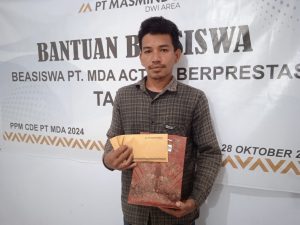 Haidir, Salah Seorang Penerima Beasiswa MDATahap I dari Desa Boneposi, Latimojong. Dok: maupa.id