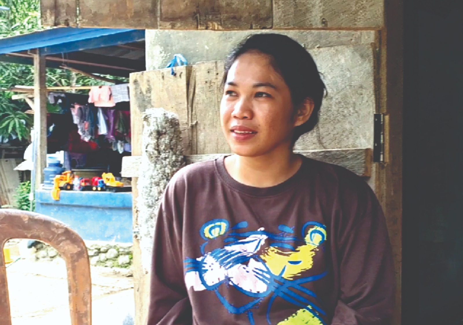 Ibu Anita, Pelaku UMKM di Dusun Kunyi, Desa Kadundung. Dok: maupa.id