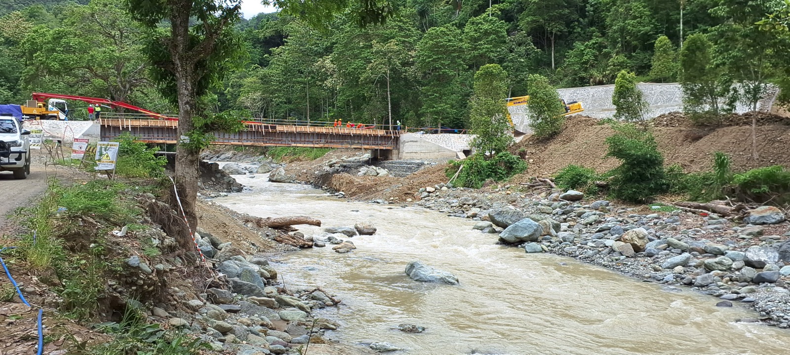 Salah satu proyek mitra MDA yang merekrut tenaka kerja dari masyarakat lokal. Dok: maupa.id