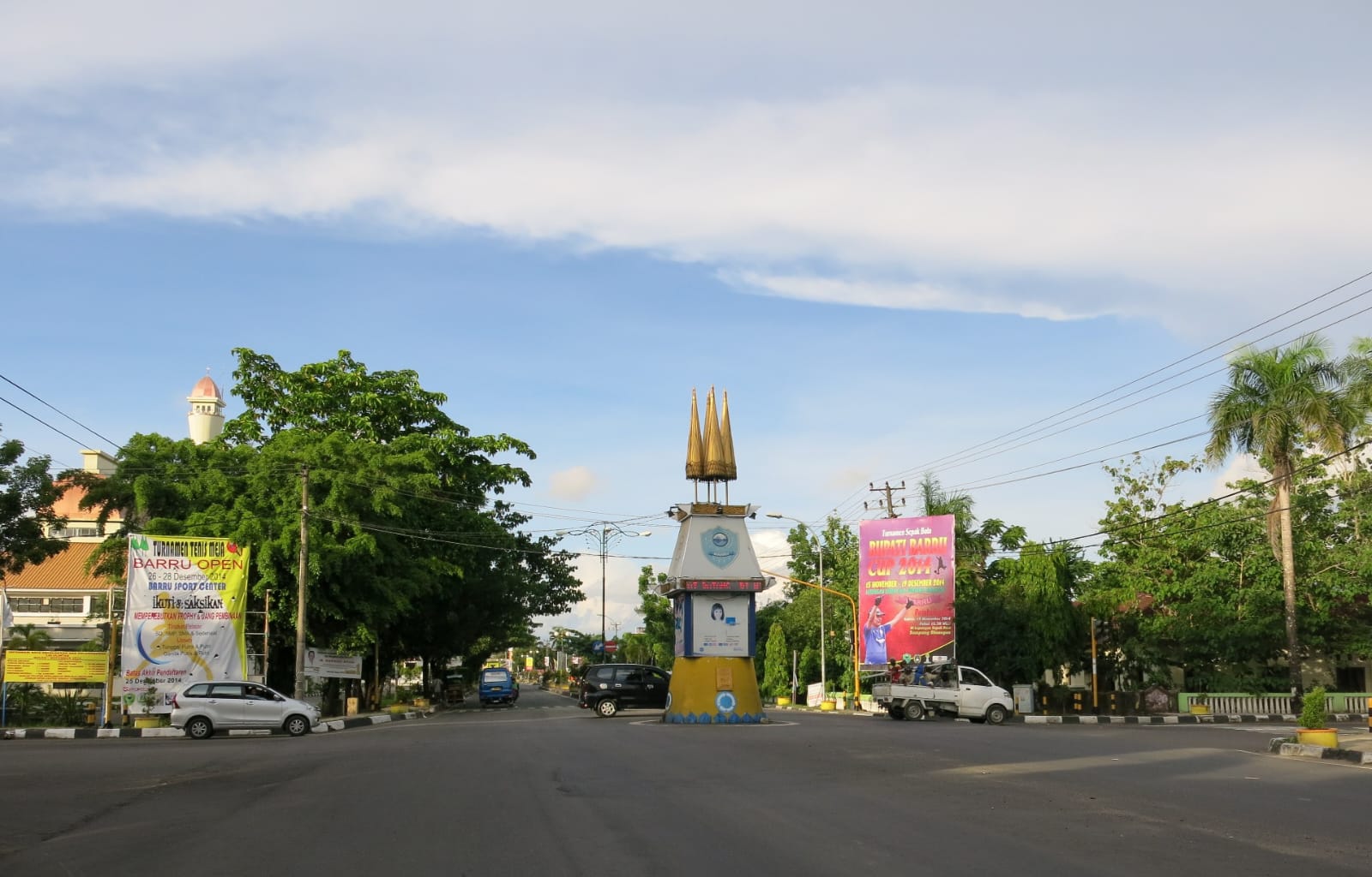 Tugu payung Barru. Dok: wikipedia