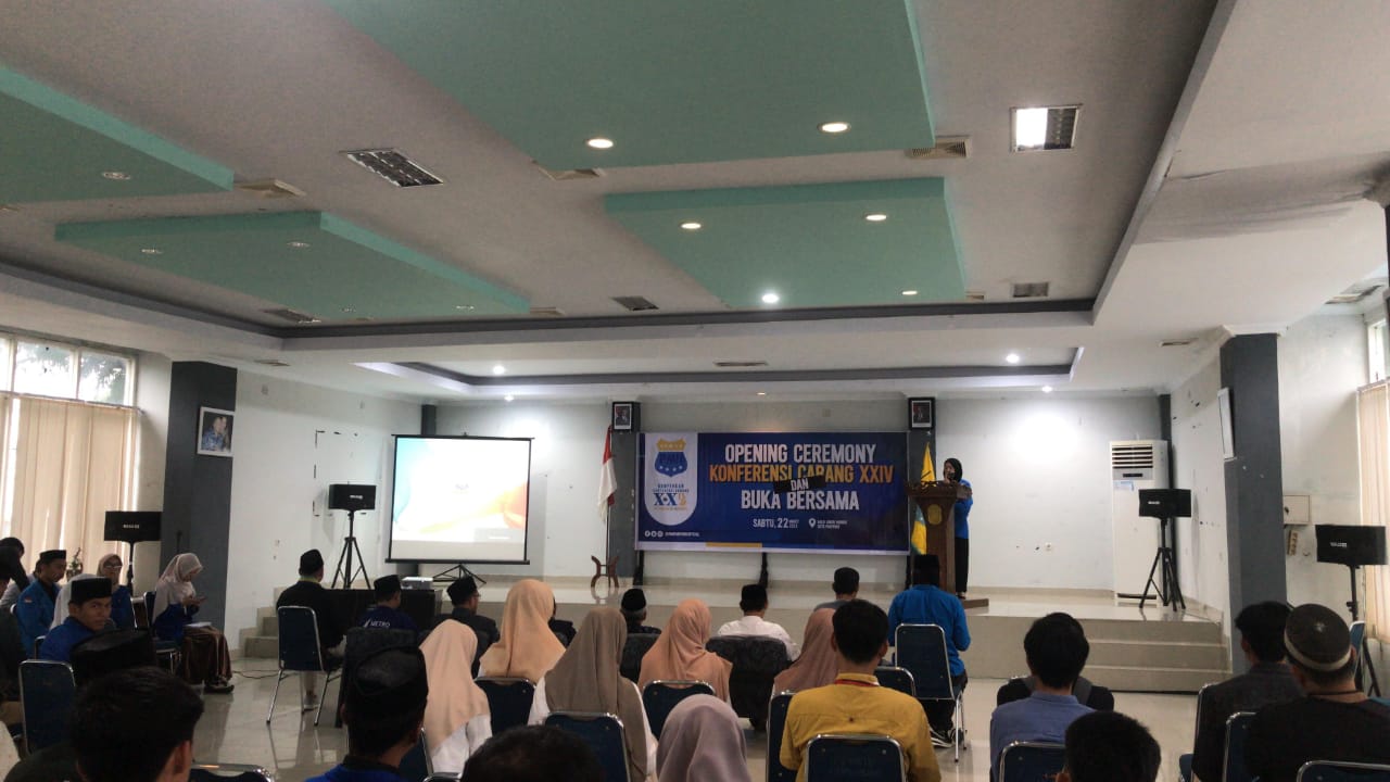 Suasana pembukaan konfercab. Dok: PMII Parepare