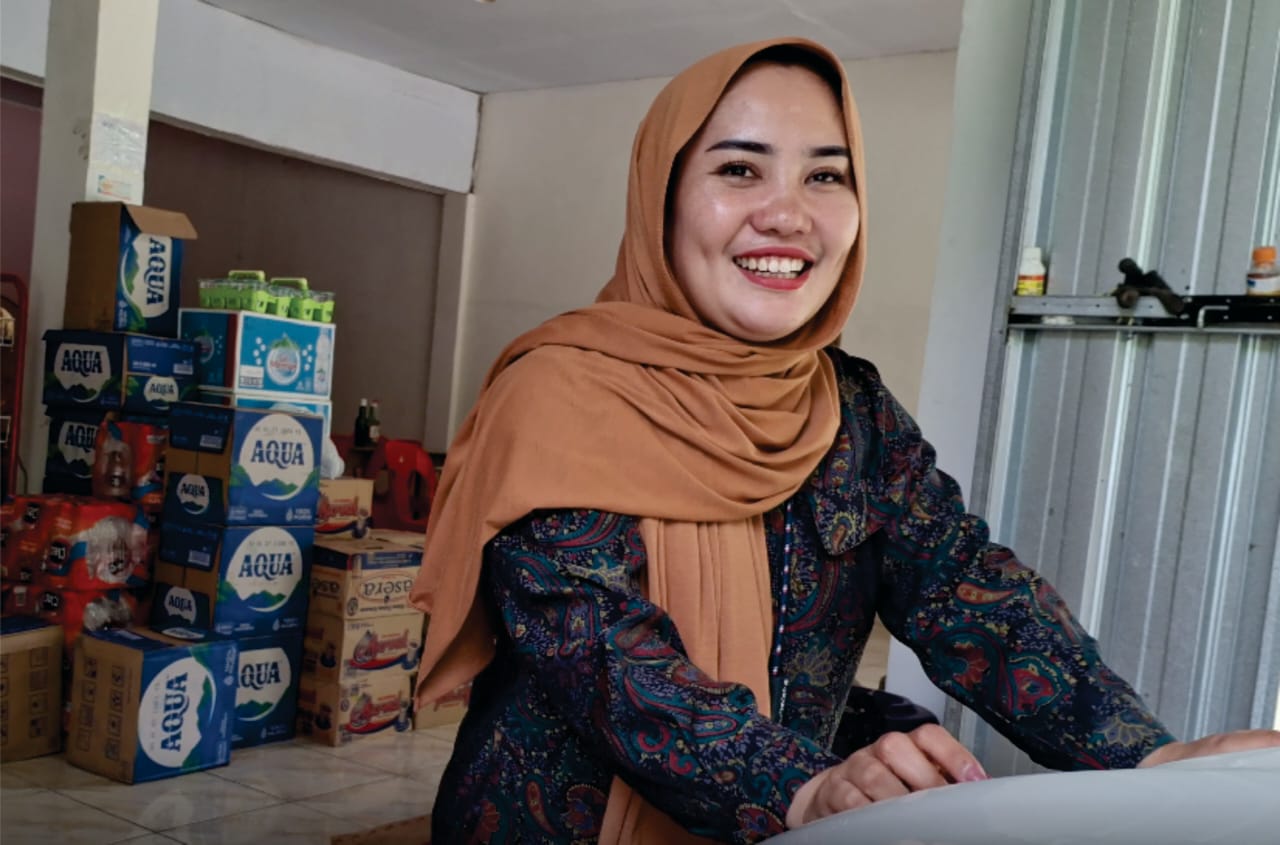 Siska, perempuan pengusaha asal Dusun Kandeapi Desa Rante Balla, Kecamatan Latimojong. Dok: Maupa.id