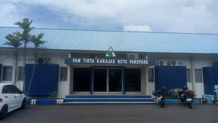 Kantor PAM Tirta Karajae Parepare. Dok: Azwar Radhif