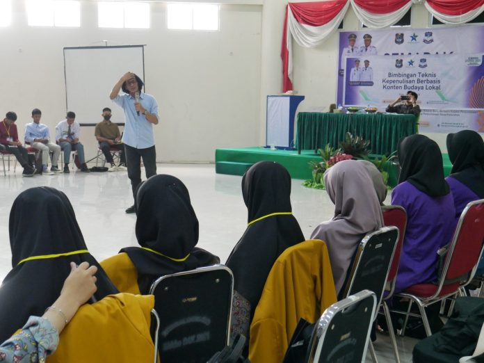 Bimtek, salah satu Rangkaian Semarak Literasi Enrekang. Dok: Dispustaka Enrekang