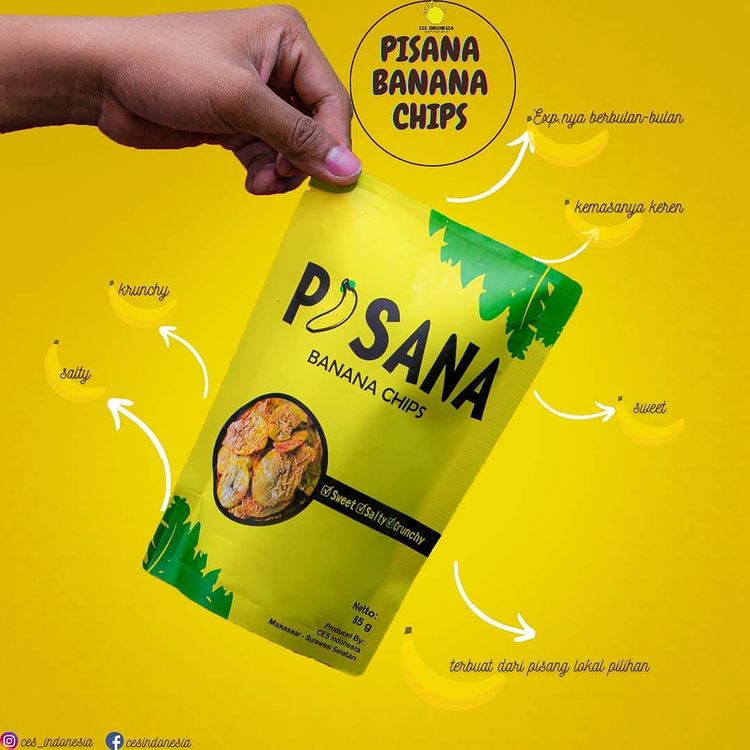 Display produk Pisana. Dok: Tim Pisana