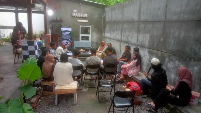 Kelas Budaya Bertutur telah dimulai. Dok: Azwar Radhif