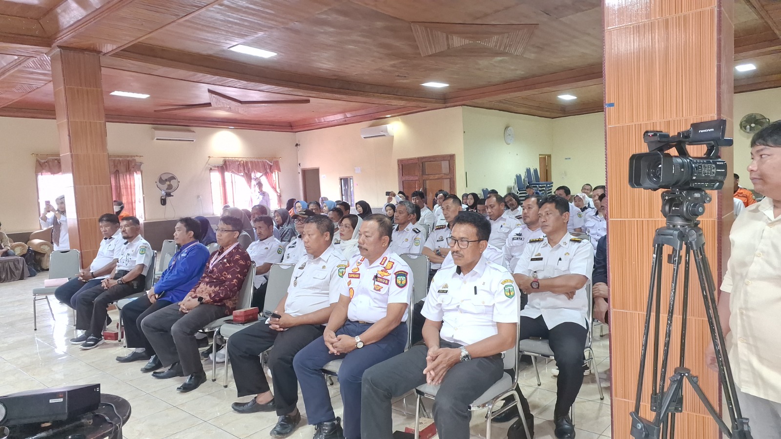 Peserta Sosialisasi KRB BPBD Luwu dari OPD, Dunia Usaha dan Komunitas Masyarakat di Luwu. Dok: Maupa.id
