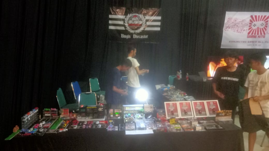 Bugis Diecast, salah satu komunitas yang ikut ambil bagian. Dok: Azwar Radhif