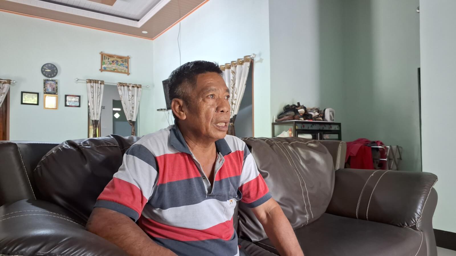 Tokoh Masyarakat Desa Rante Balla, Lukas Callele, S.Pd. Dok: Maupa.id
