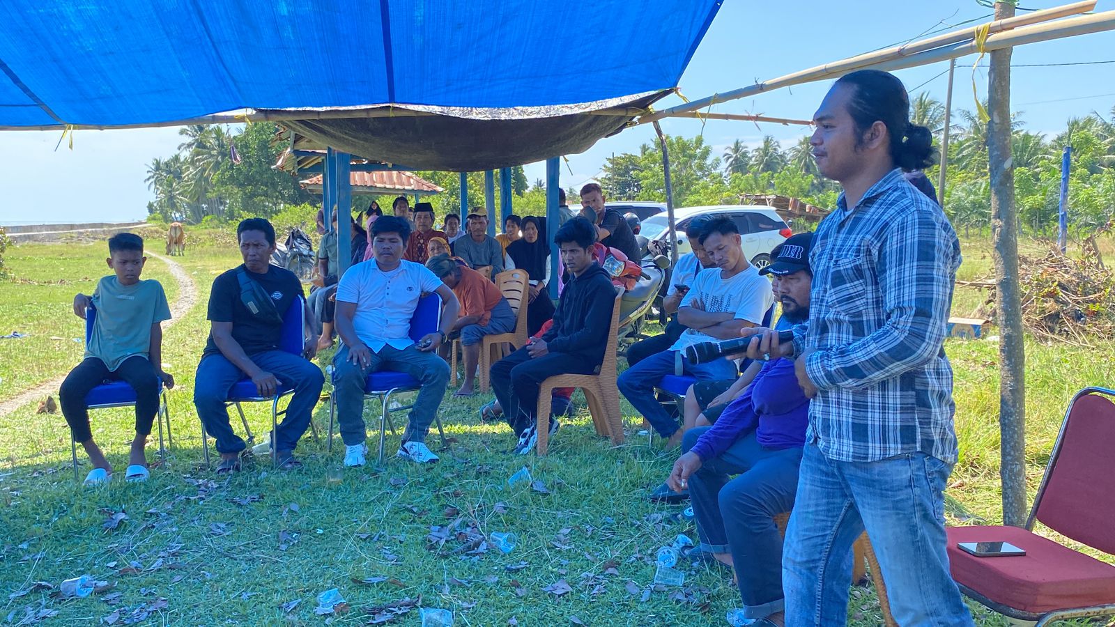 suasana pembukaan FMS Budong-budong. Dok: Panitia FMS Budong-budong
